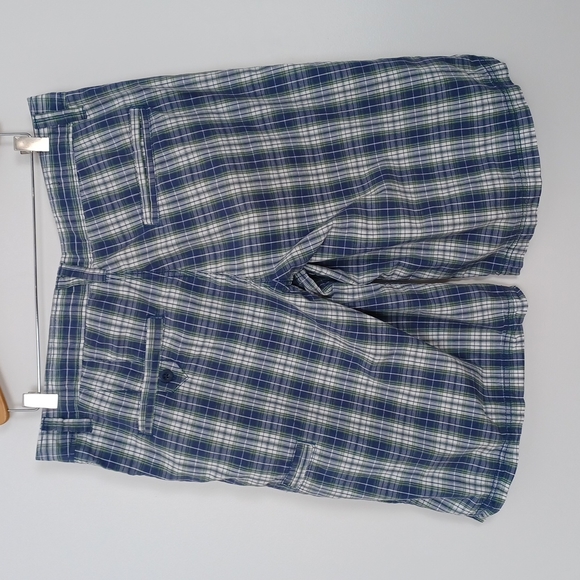✨3/$25✨ Gotcha Blue Plaid Shorts - 34 - Picture 2 of 9